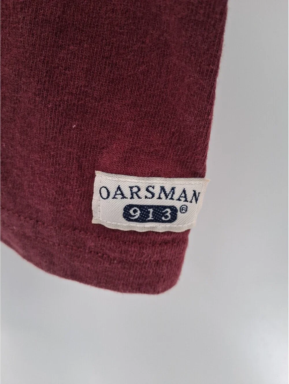 Vintage Oarsman 913 Shirt Mens Small Maroon Juneau Alaska Ak Casual Travel Y2k